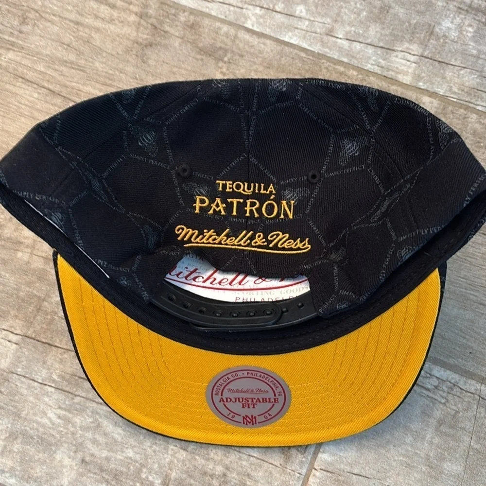 Black and Gold Patron Cap-adjustable fit